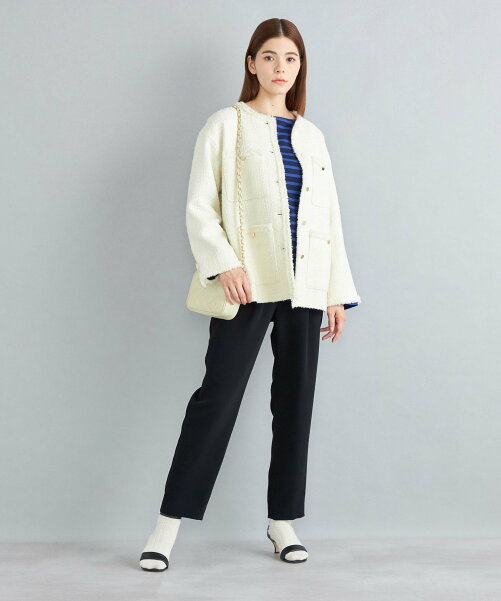 SHIPS|GIOLICA ツイードジャケット◇ | Rakuten Fashion(楽天